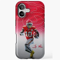 Tyreek Hill Kansas City Sports Art iPhone Case