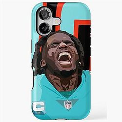 10 Tyreek Hill Dolphins Star Case