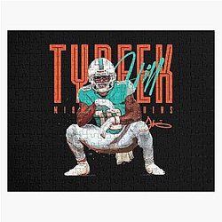 Tyreek Hill Dolphins Jigsaw Puzzle