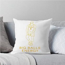 Tyrese Haliburton Big Energy Strut Throw Pillow