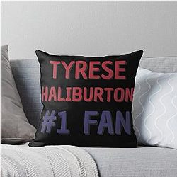 Tyrese Haliburton - Fan Throw Pillow