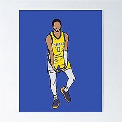 Tyrese Haliburton Big Ball Celebration Poster
