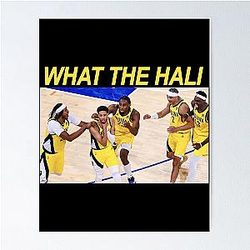 What Tyrese Haliburton Celebration Poster