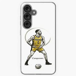 Tyrese Haliburton "Composure" Ink Tribute Samsung Galaxy Soft Case