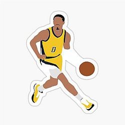 Tyrese Haliburton Indiana sticker