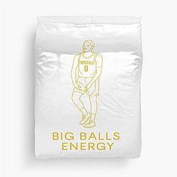 Tyrese Haliburton Big Balls Duvet Cover