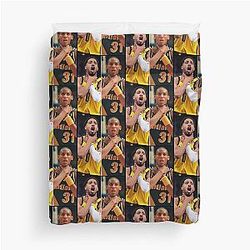 Tyrese Haliburton Reggie Miller Duvet Cover