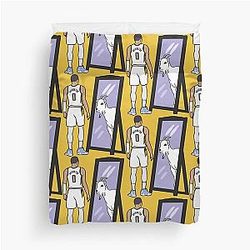 Tyrese Haliburton Mirror GOAT Duvet Cover