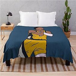 Tyrese Haliburton Celebration Throw Blanket