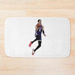 Tyrese Haliburton Layup Bath Mat