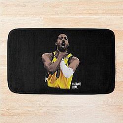 Tyrese Haliburton Pacers Overrate Fan Art Bath Mat