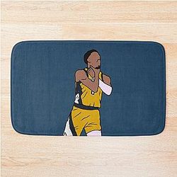 Tyrese Haliburton Choke Free Celebration Bath Mat
