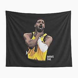 Tyrese Haliburton Pacers Over Fan Art Tapestry