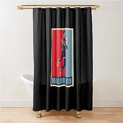 Tyrese Haliburton Layup Shower Curtain