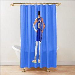 Tyrese Haliburton Indiana Pacers Basketball Shower Curtain