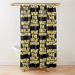 What Helliburton Tyrese Shower Curtain