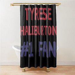 Tyrese Haliburton 1 Fan Shower Curtain