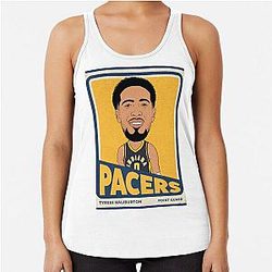 Tyrese Haliburton Racerback Tank Top
