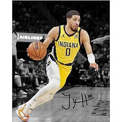 Tyrese Haliburton Signed Photo Autograph Print Wall Art Home Decor 8x10 White