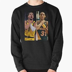 Tyrese Haliburton Reggie Miller Pacers Fan Art Pullover Sweatshirt