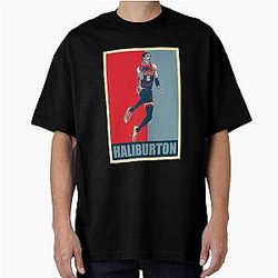 Tyrese Haliburton Layup Oversized T-Shirt