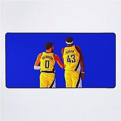 Tyrese Haliburton Pascal Siakam Indiana Pacers Basketball Desk Mat