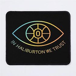 Eye of the Court Tyrese Haliburton Vision Mouse Pad