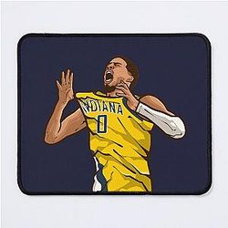 Tyrese Haliburton Celebration Mouse Pad