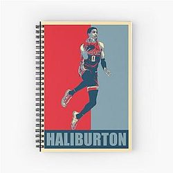 Tyrese Haliburton Notebook
