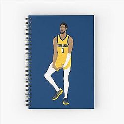 Tyrese Haliburton Spiral Notebook