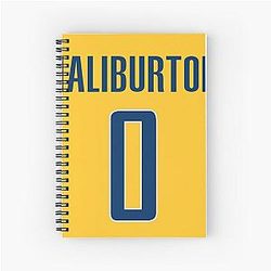 Tyrese Haliburton vs Pacers Spiral Notebook