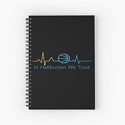 In Haliburton We Trust Tyrese Haliburton Basketball Notebook