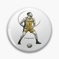 Tyrese Haliburton Composure Ink Tribute Pin