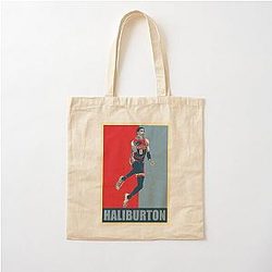 Tyrese Haliburton Cotton Tote Bag