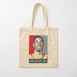 Tyrese Haliburton Hope Cotton Tote Bag