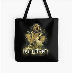 Tyrese Haliburton All Over Print Tote Bag
