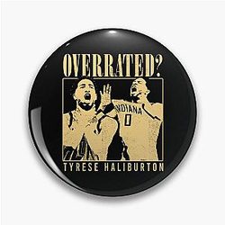 Retro Tyrese Haliburton Jersey Pin