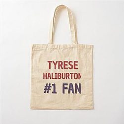 Tyrese Haliburton Cotton Tote Bag