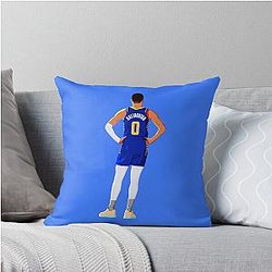 Tyrese Haliburton Indiana Pacers Basketball Throw Pillow