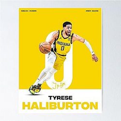 Tyrese Haliburton poster