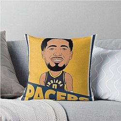 Tyrese Haliburton Throw Pillow