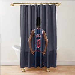 Tyrese Maxey Vector Back Above Waist Curtain