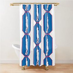 Tyrese Maxey - Philadelphia - 76ers Basketball Shower Curtain