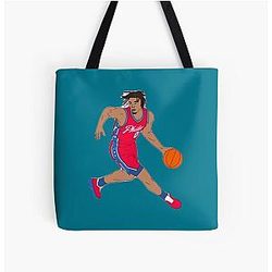 Tyrese Maxey All Over Print Tote Bag