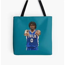 Tyrese Maxey All Over Print Tote Bag