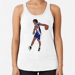 Tyrese Maxey (3) Racerback Tank Top