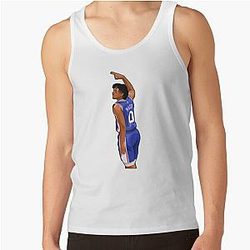 Tyrese Maxey Celebrates Point Tank Top