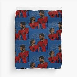 Tyrese Maxey Spider Duvet Cover