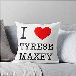 I Love Tyrese Maxey Pillow