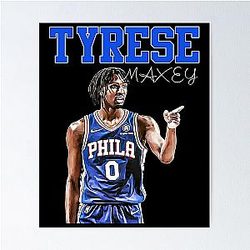 Tyrese Maxey Poster